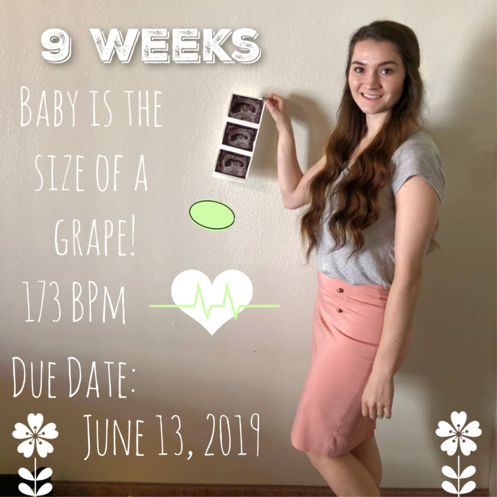 9 Weeks Pregnant Elevated Mommy Life