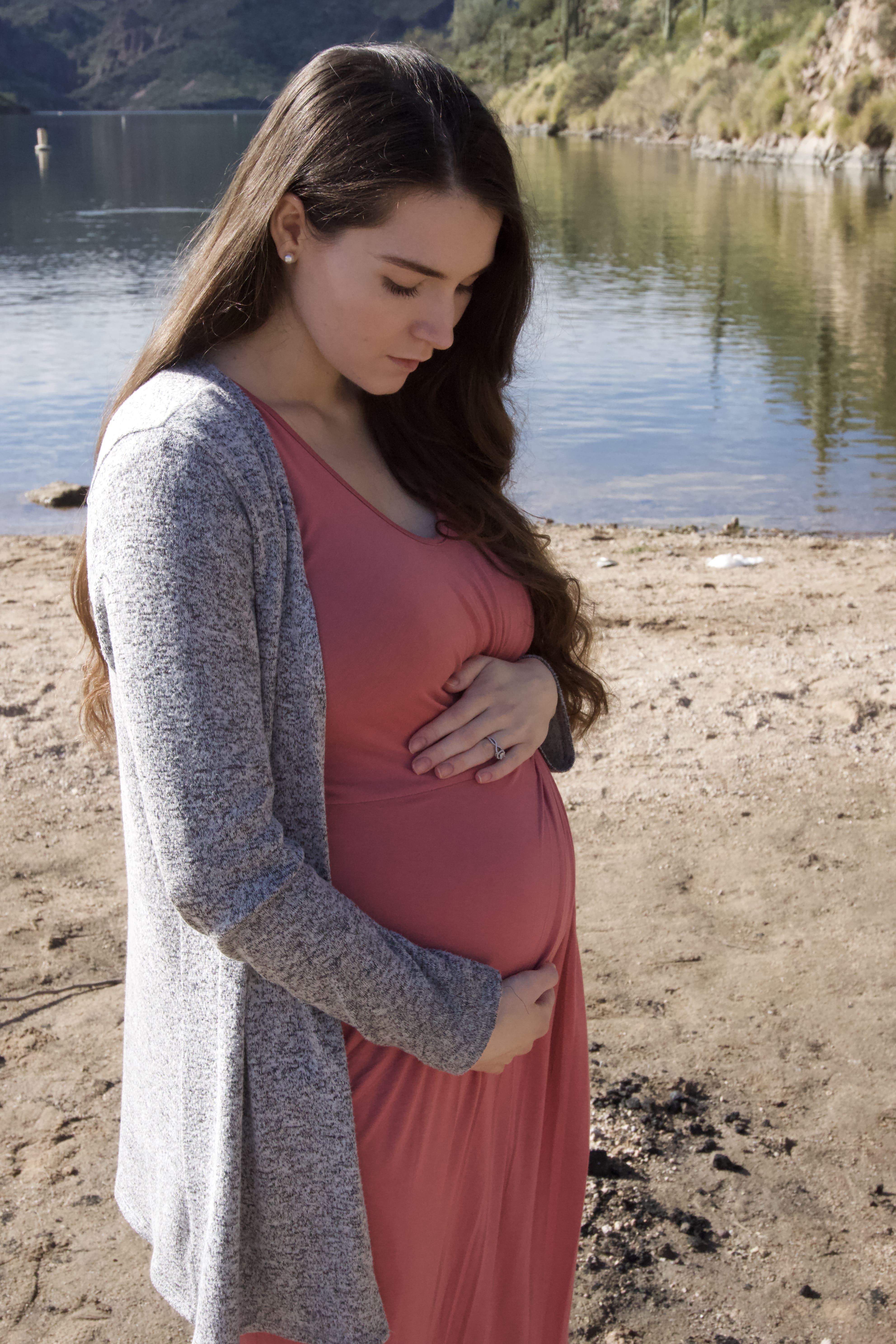 baby girl 23 weeks pregnant gender reveal