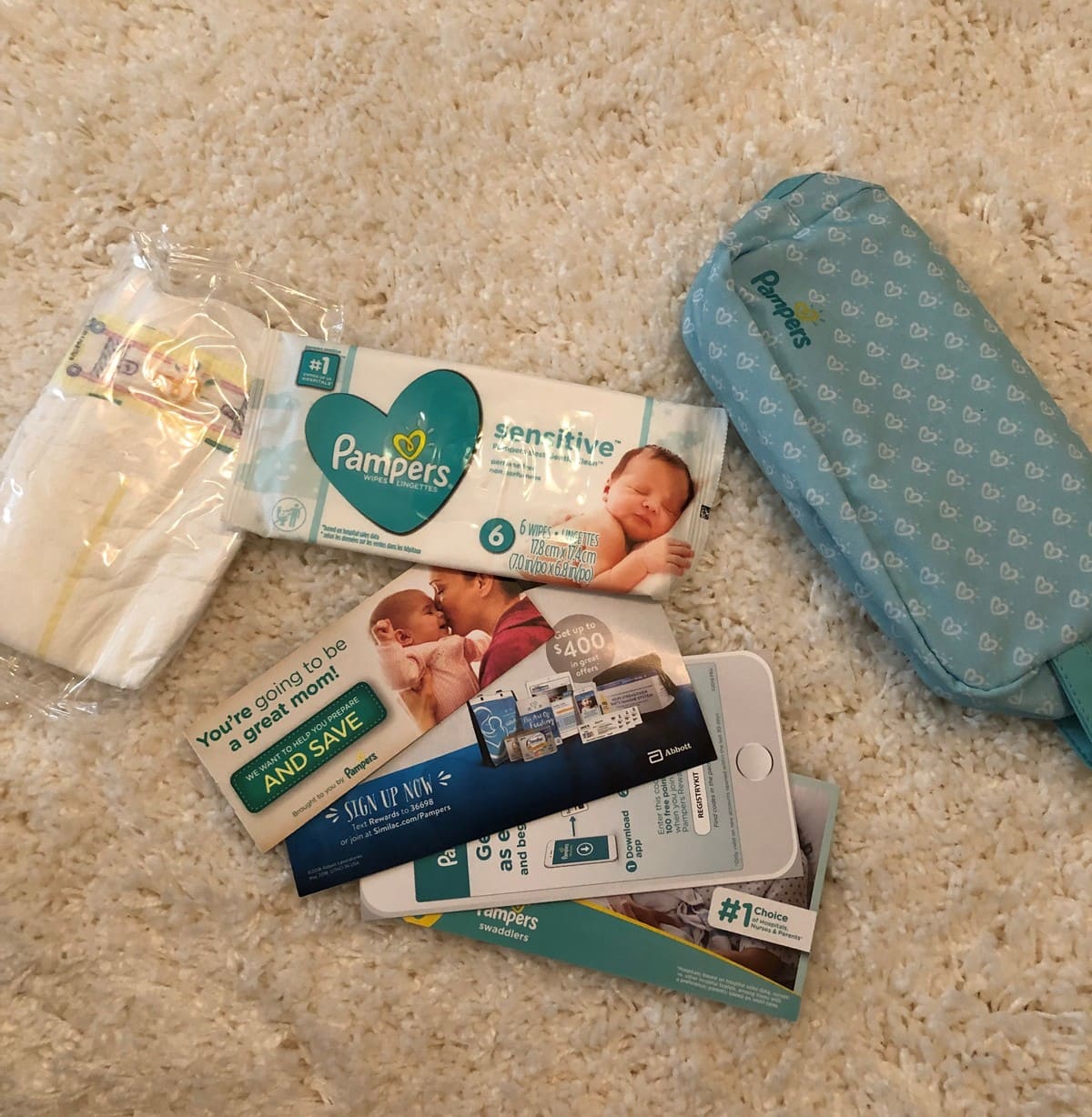 free baby stuff, pregnant