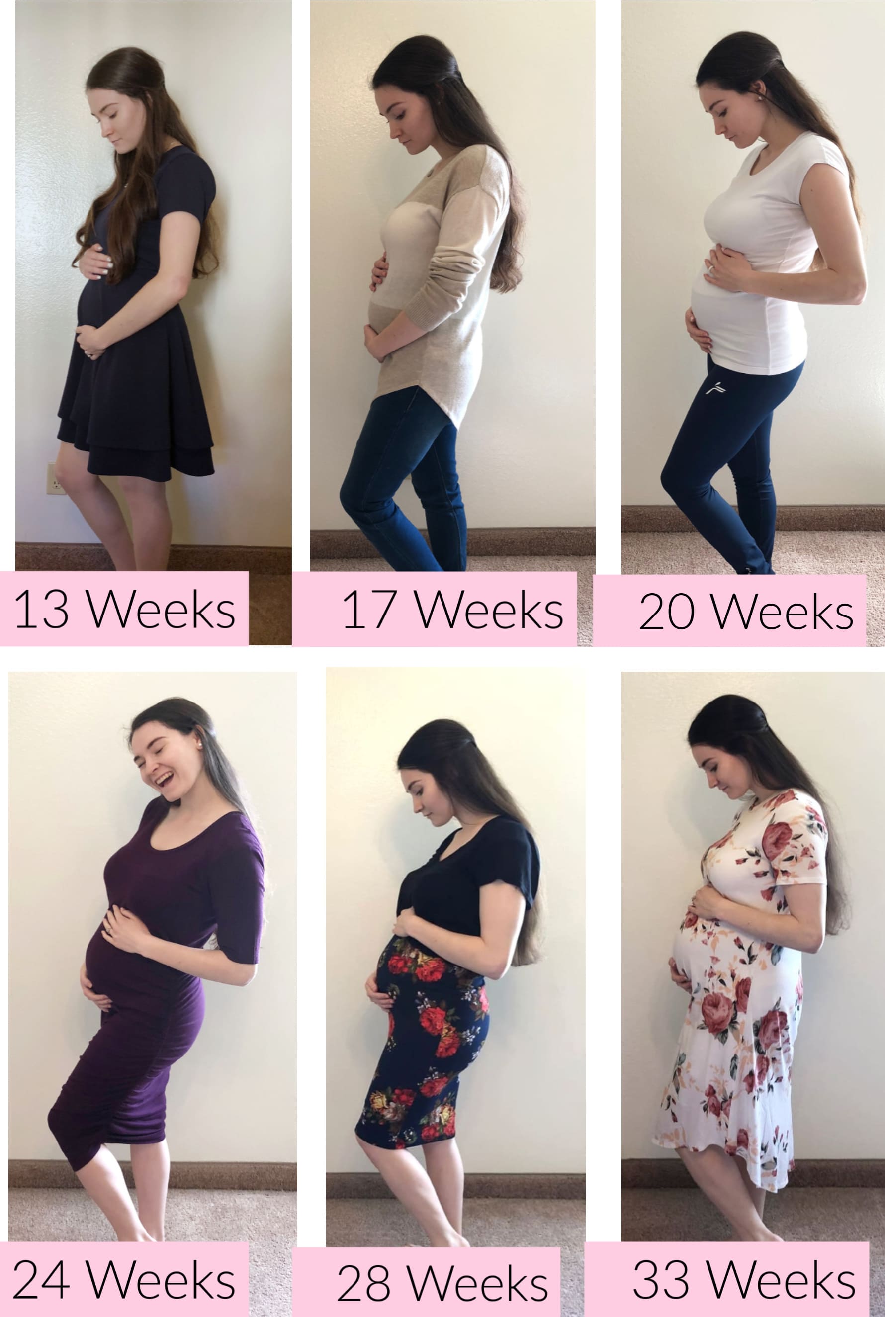 13 to 33 Weeks Pregnant
